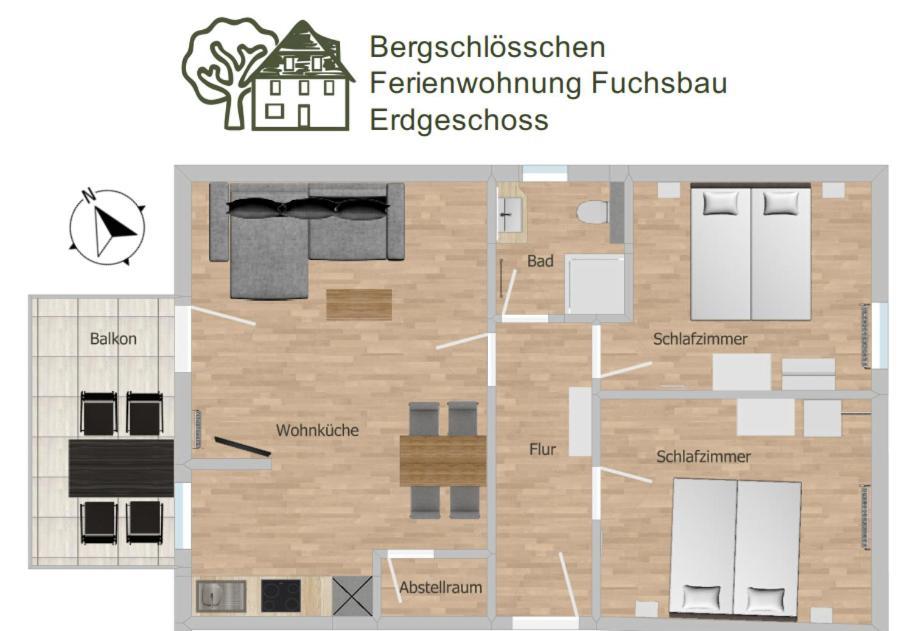 Bergschloesschen Edersee فالديك المظهر الخارجي الصورة